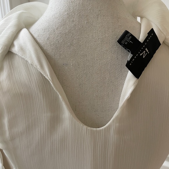 Off White Dressy Top - Picture 2 of 8